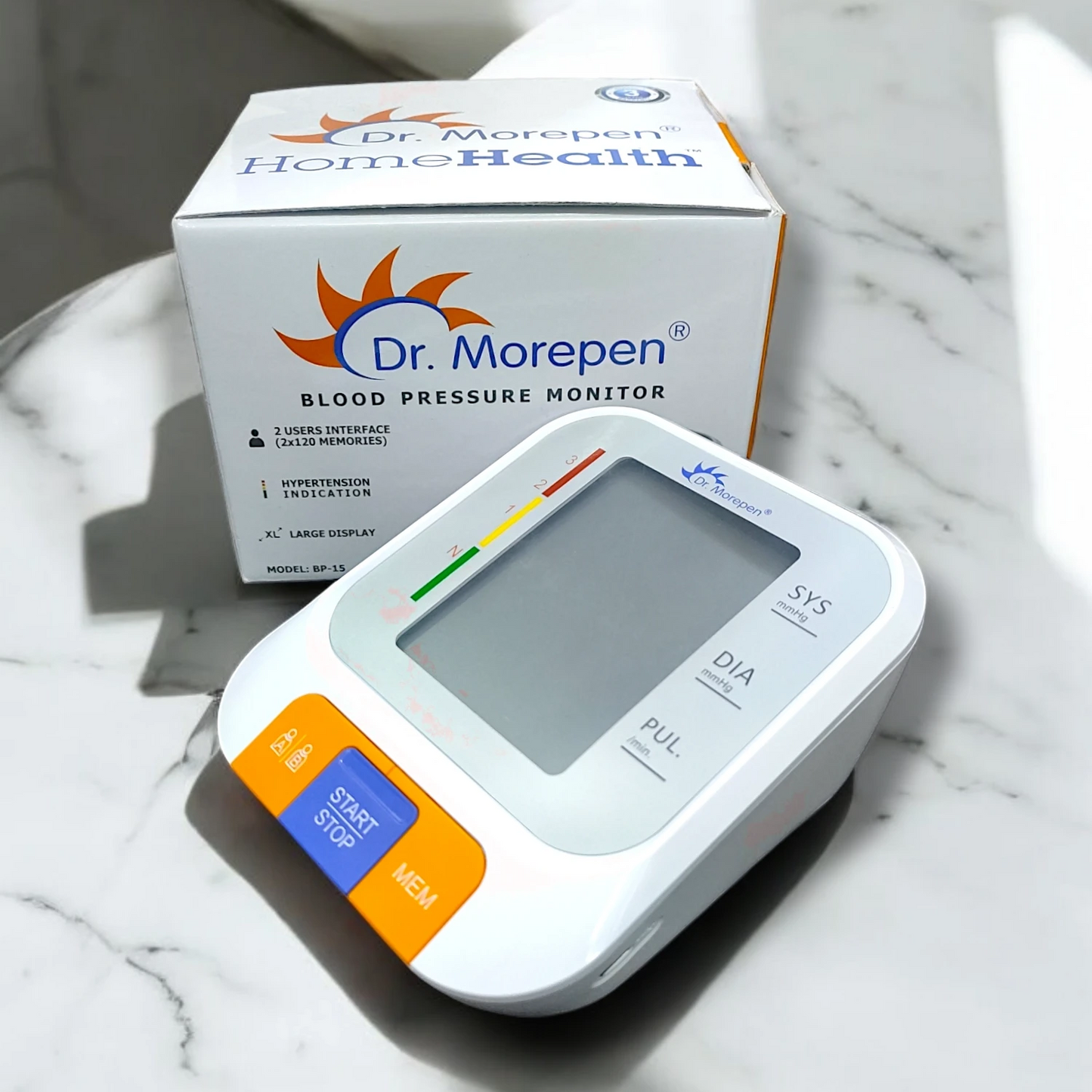 Dr. Morepen BP-15 BPOne Bp Monitor (White)