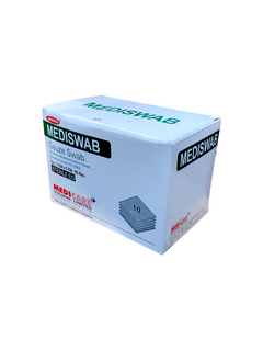 Medi swab Sterile Gauze (5Cms X5Cms X8Ply) (20 Packs)