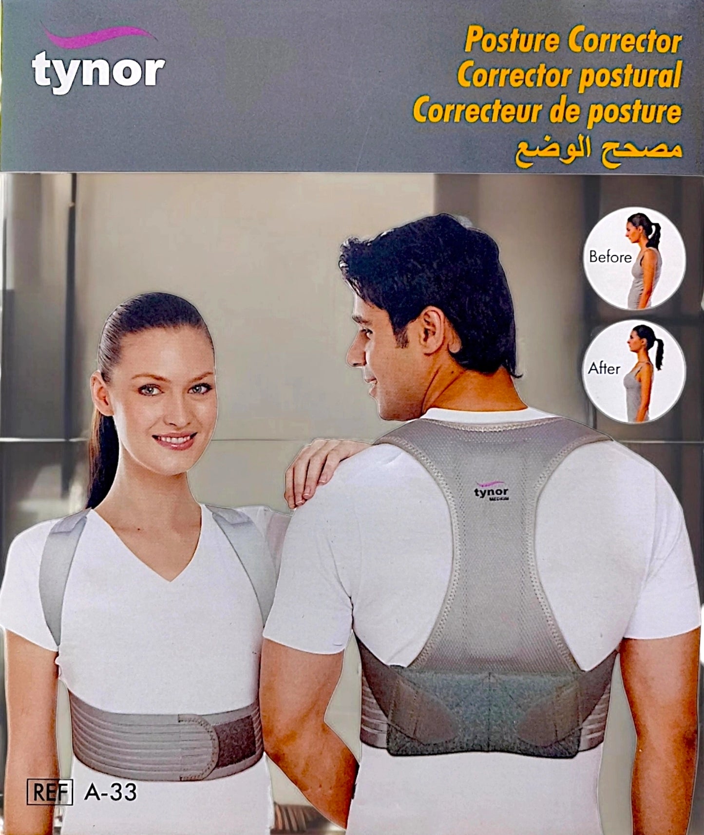 Tynor Posture Corrector Belt Medium A-33