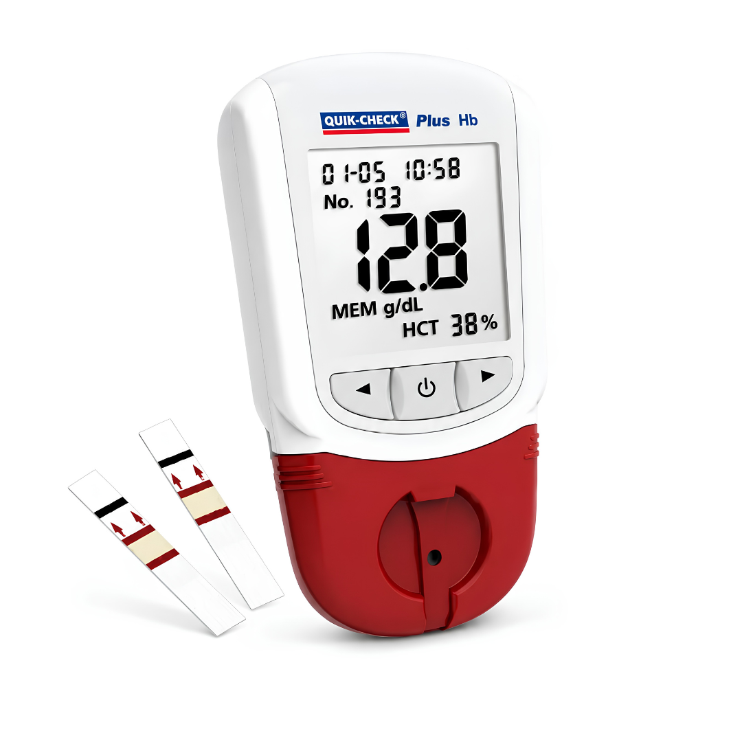 Quik-Check Plus Automatic Digital Hb Hemoglobin Testing System