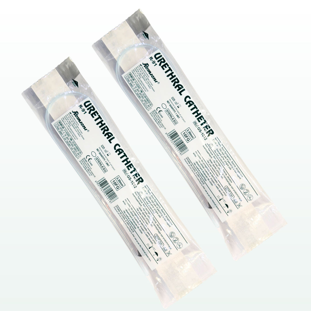 Romsons Urethral Catheter Sterile 3.30mm/10FG R-91