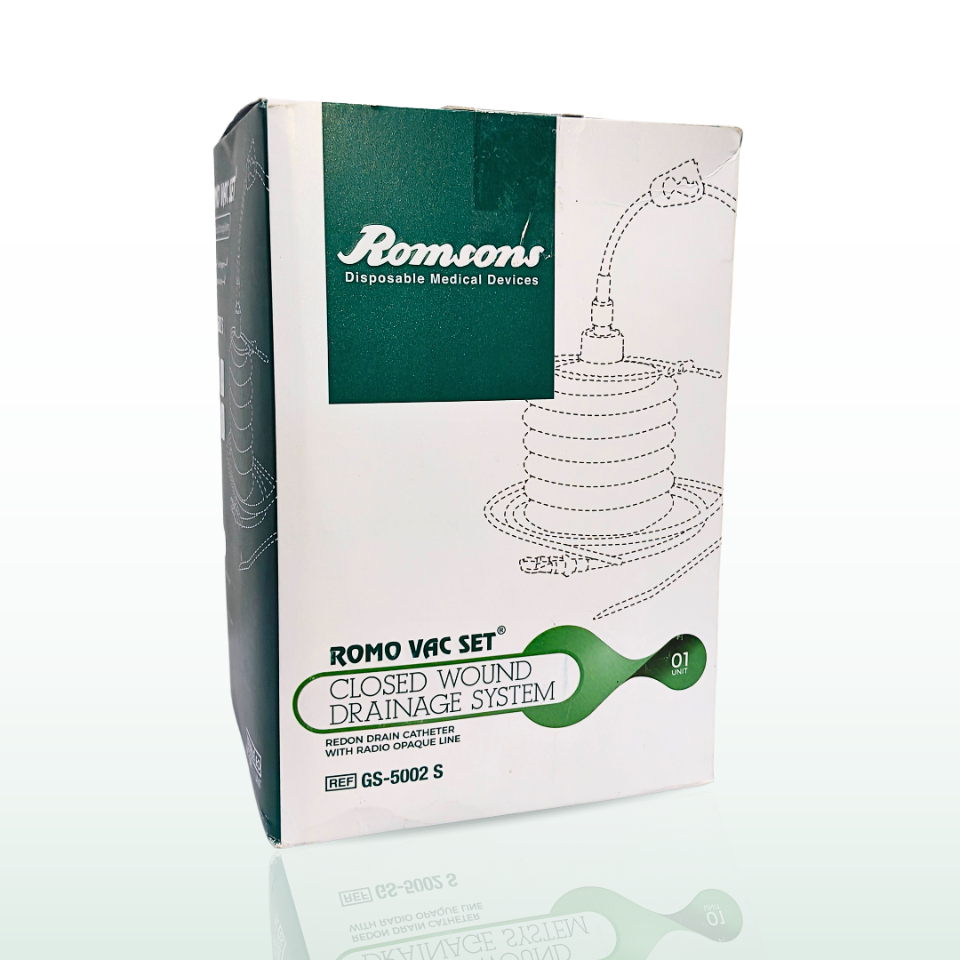 Romsons Romo Vac Set Closed Wound Drainage System GS-5002