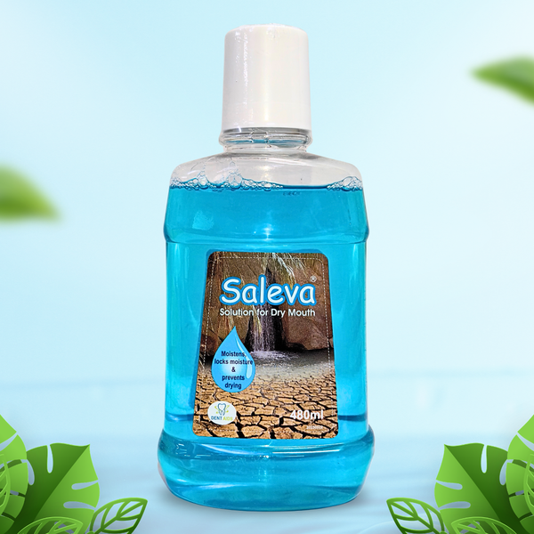 Dr. Dent Aids Saleva Mouth Wash Moistens Locks Moisture & Prevent Drying (3 Pcs)