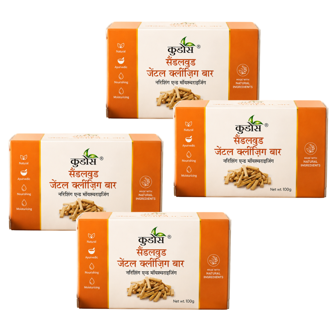 Sandalwood Gentle Cleansing Bar Soap 100g | Nourishing & Moisturizing Ayurvedic Bath Soap