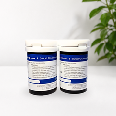 Sinocare Safe AQ Max I Blood Glucose Test Strips 100 Strips