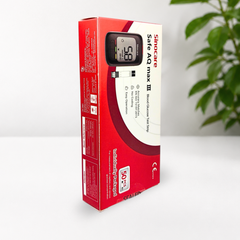 Sinocare Safe AQ Max III Blood Glucose Test Strips 50 Strips | Individually Packed
