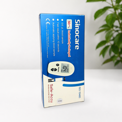 Sinocare Safe-Accu Blood Glucose Test Strips 50 Strips | Individually Packed