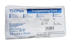 Tuoren Straight Cuffed Tracheotomy Tube Size 6.5 mm, 1 Pcs