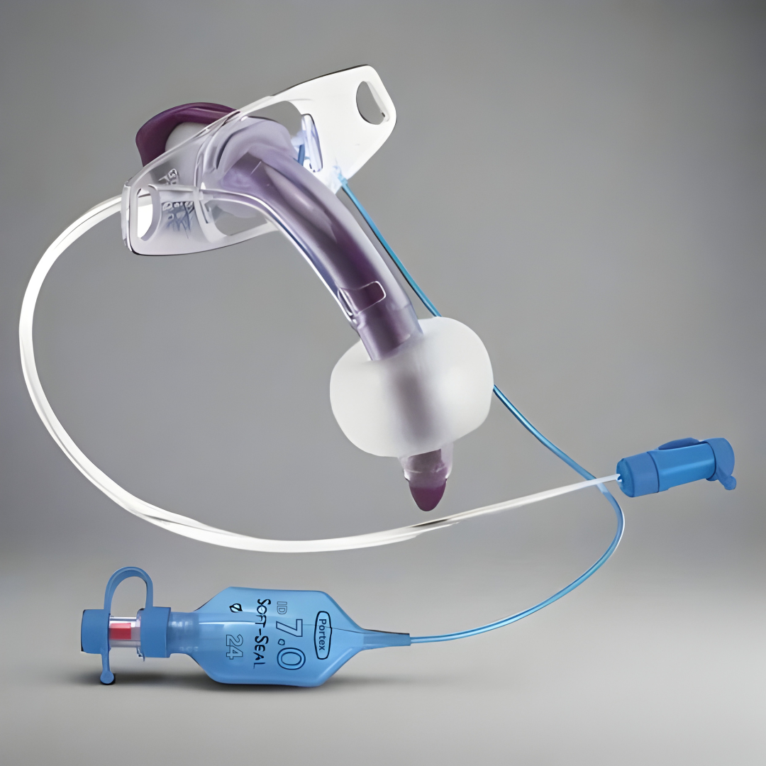 Portex Blue Line Ultra® Suctionaid® Tracheostomy Tube 7.0 mm (Soft-Seal Cuff)