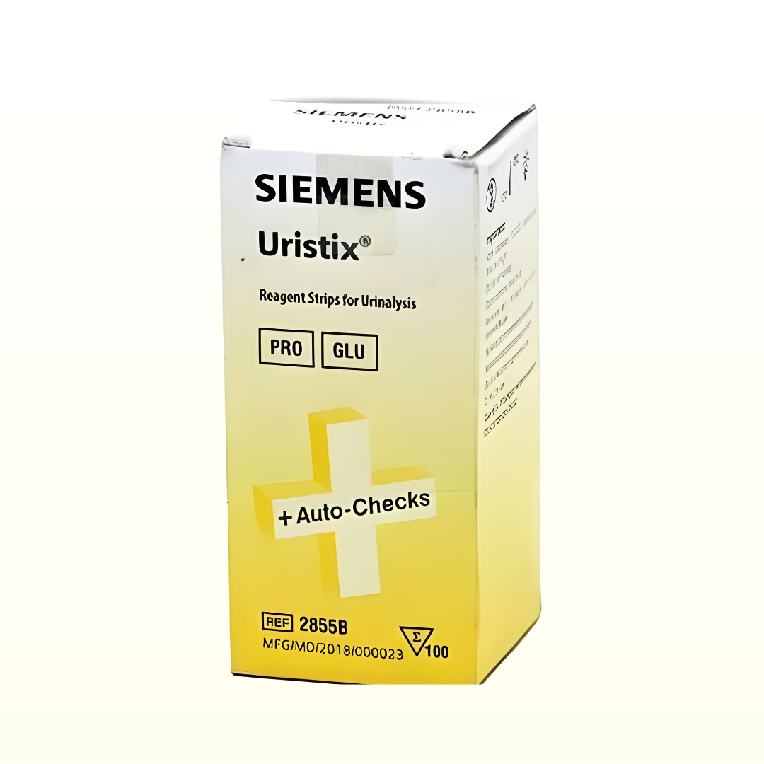 Uristix Siemens [ Protein, Glucose ] 100 Urinalysis Strips