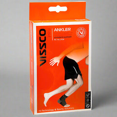 Vissco ANKLER (PC 2708) – 3D Compression Ankle Support for Sprain, Swelling & Injury Recovery