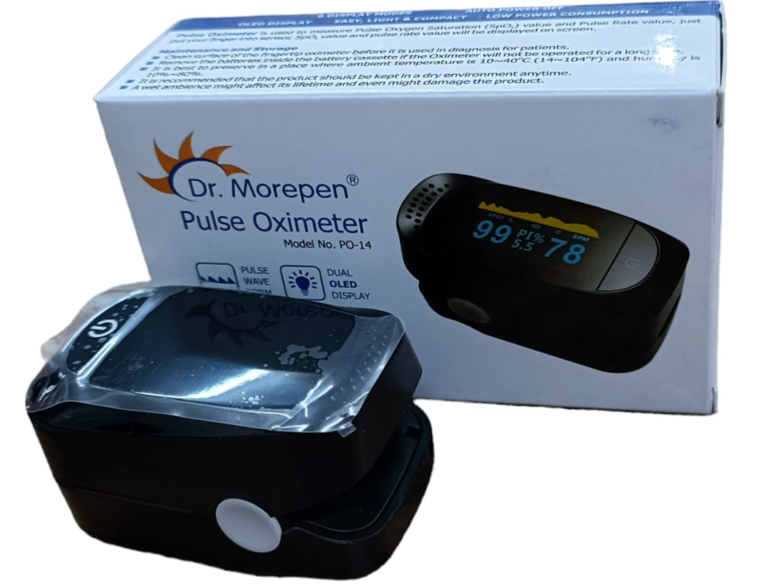 Pulse Oximeter (Finger Tip) Dr. Morepen PO-14
