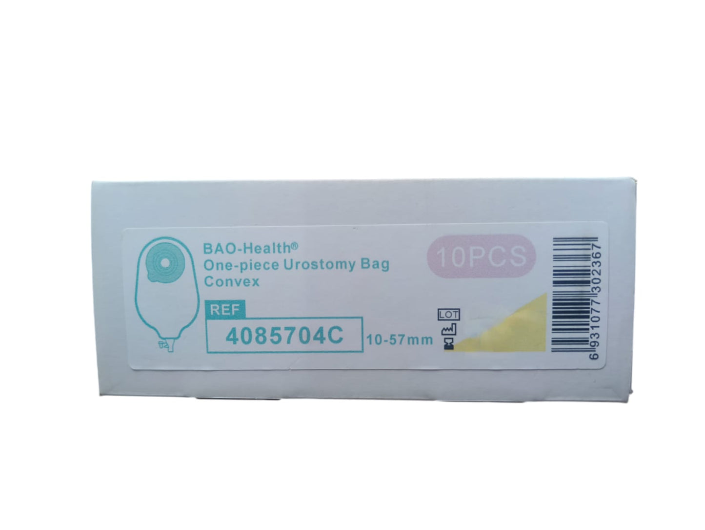 Bao Health One-piece Urostomy Bag Convex 10-57MM 4085704C