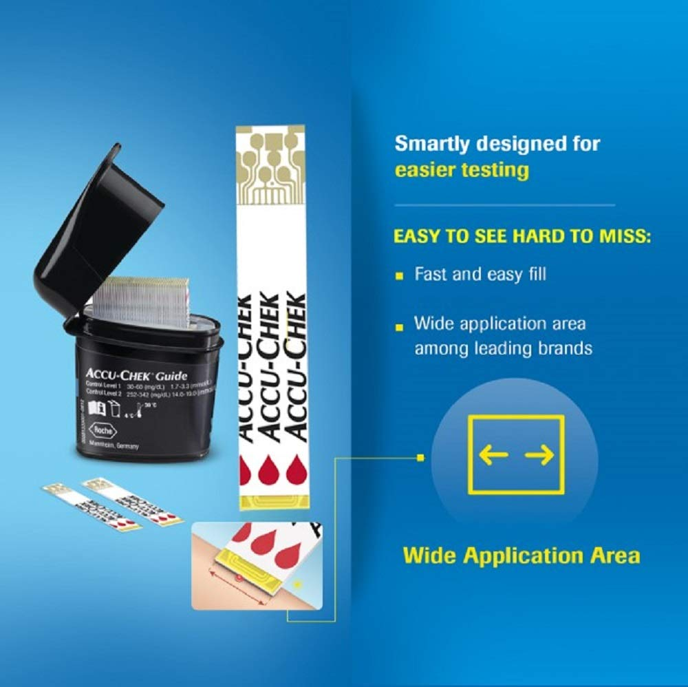 Accu-Chek Guide Glucose Test Strips 50