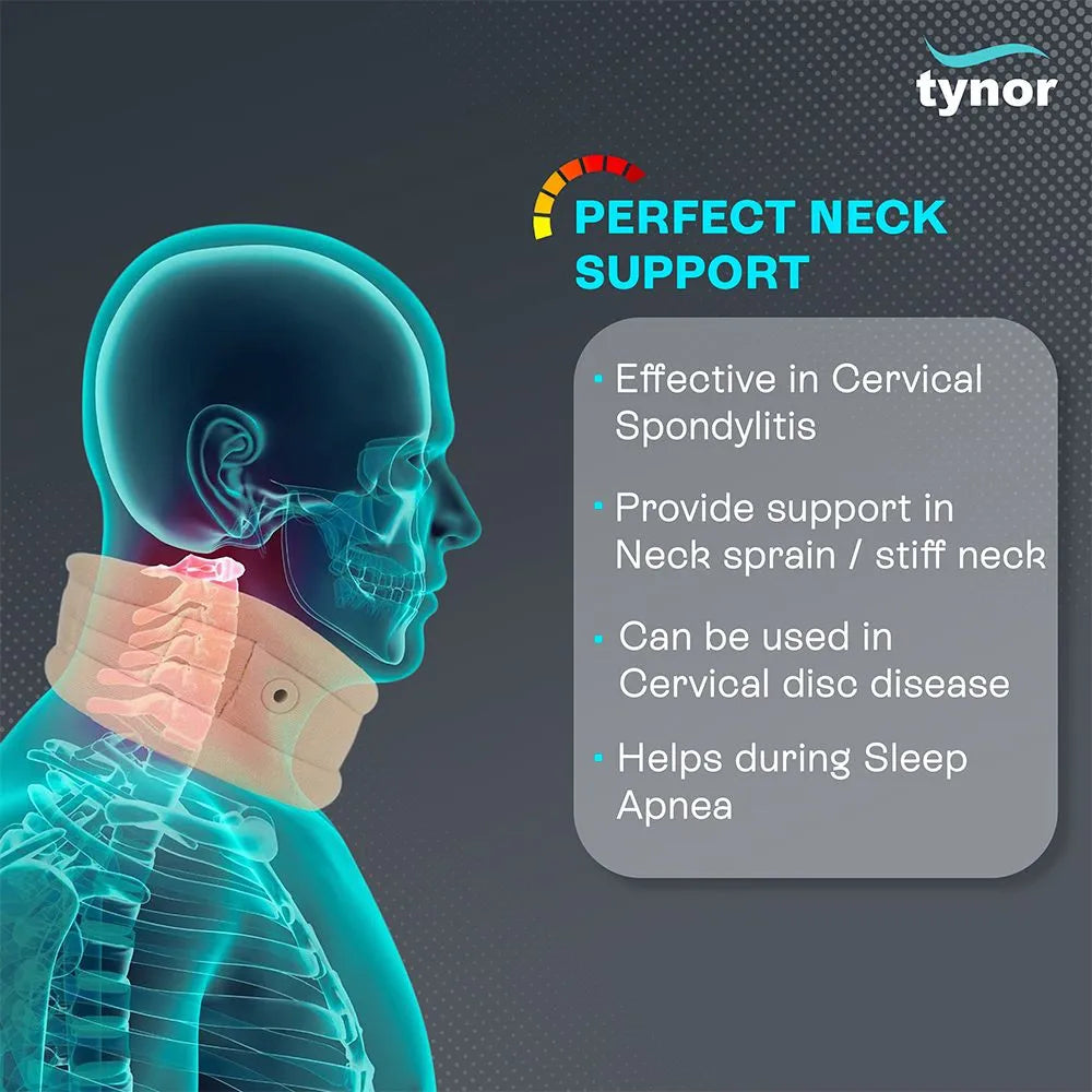 Tynor CURE Cervical Collar Soft with Support B 02