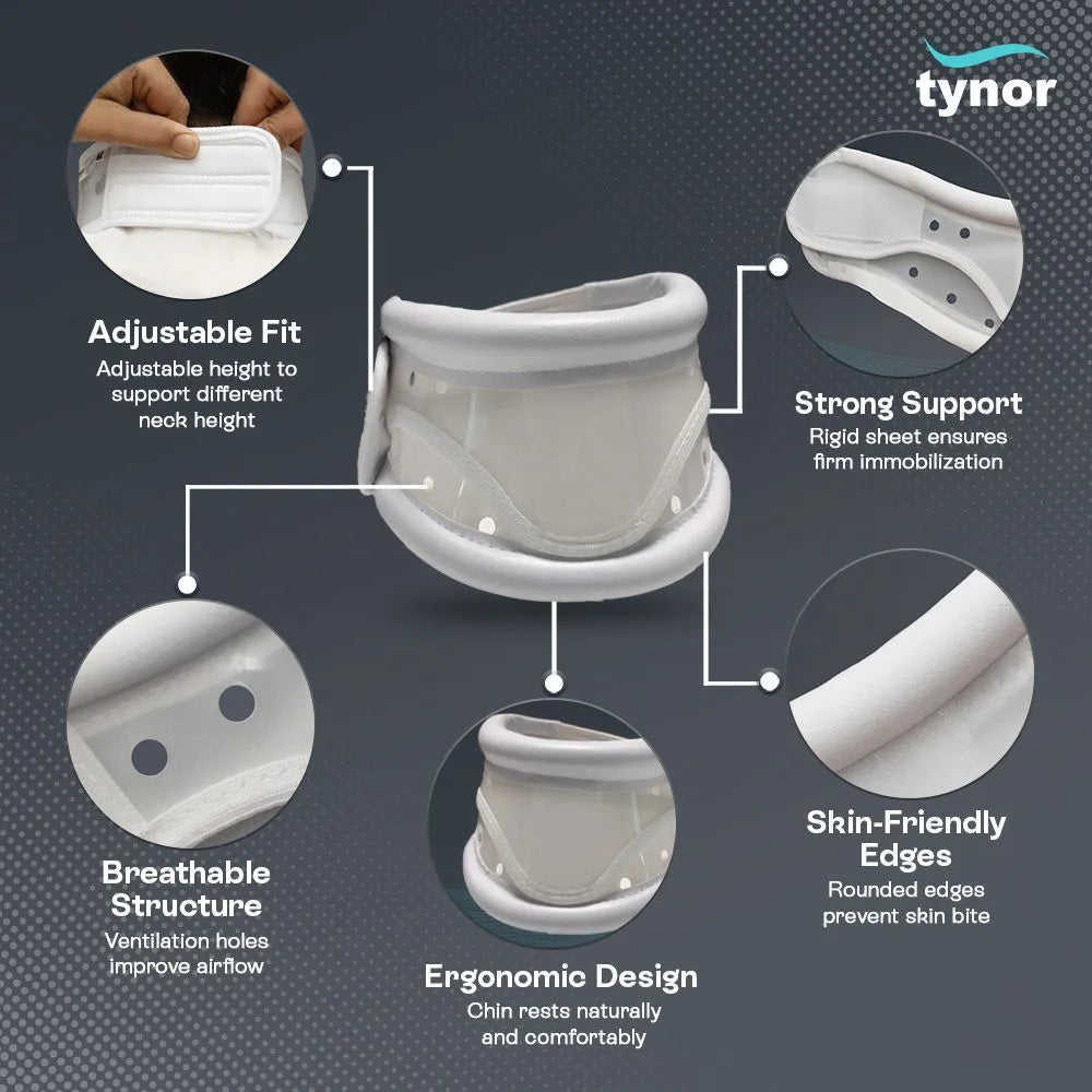 Tynor Cervical Collar Hard Adjustable B 03