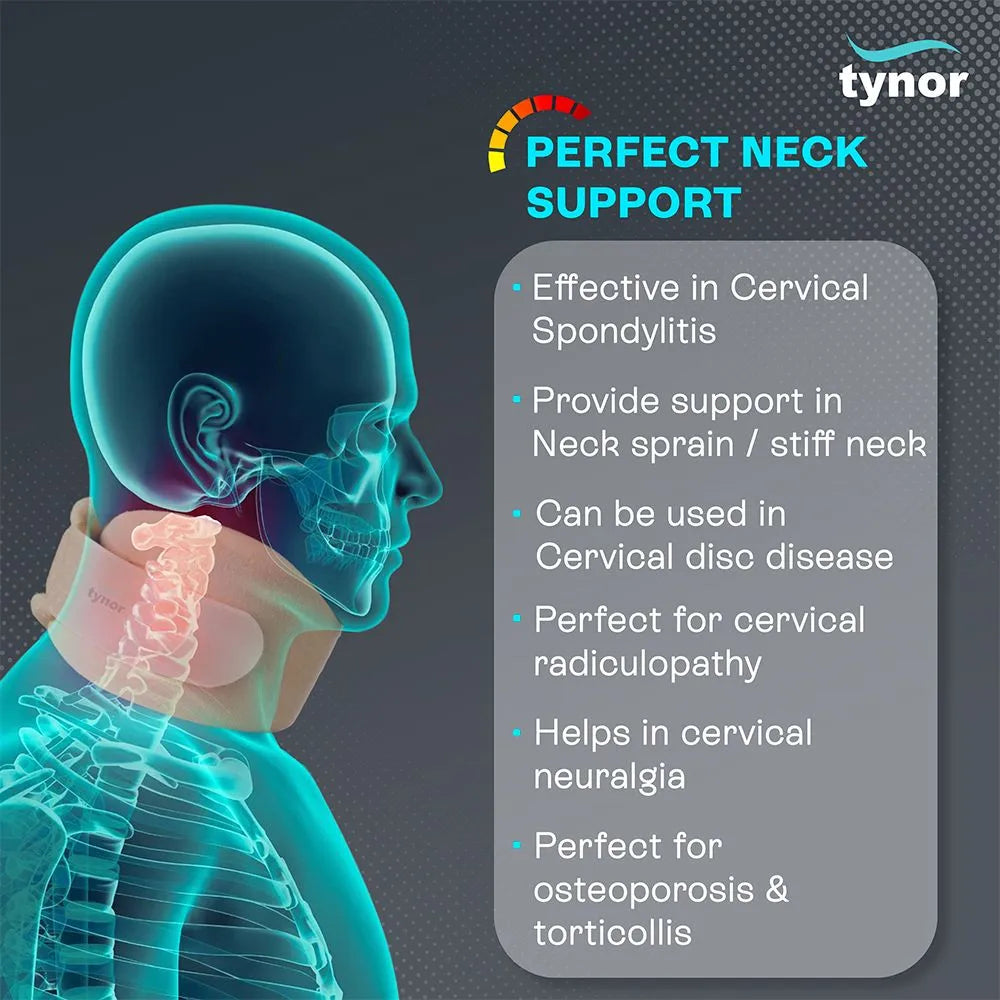 Tynor Cure Cervical Collar Soft- B 07