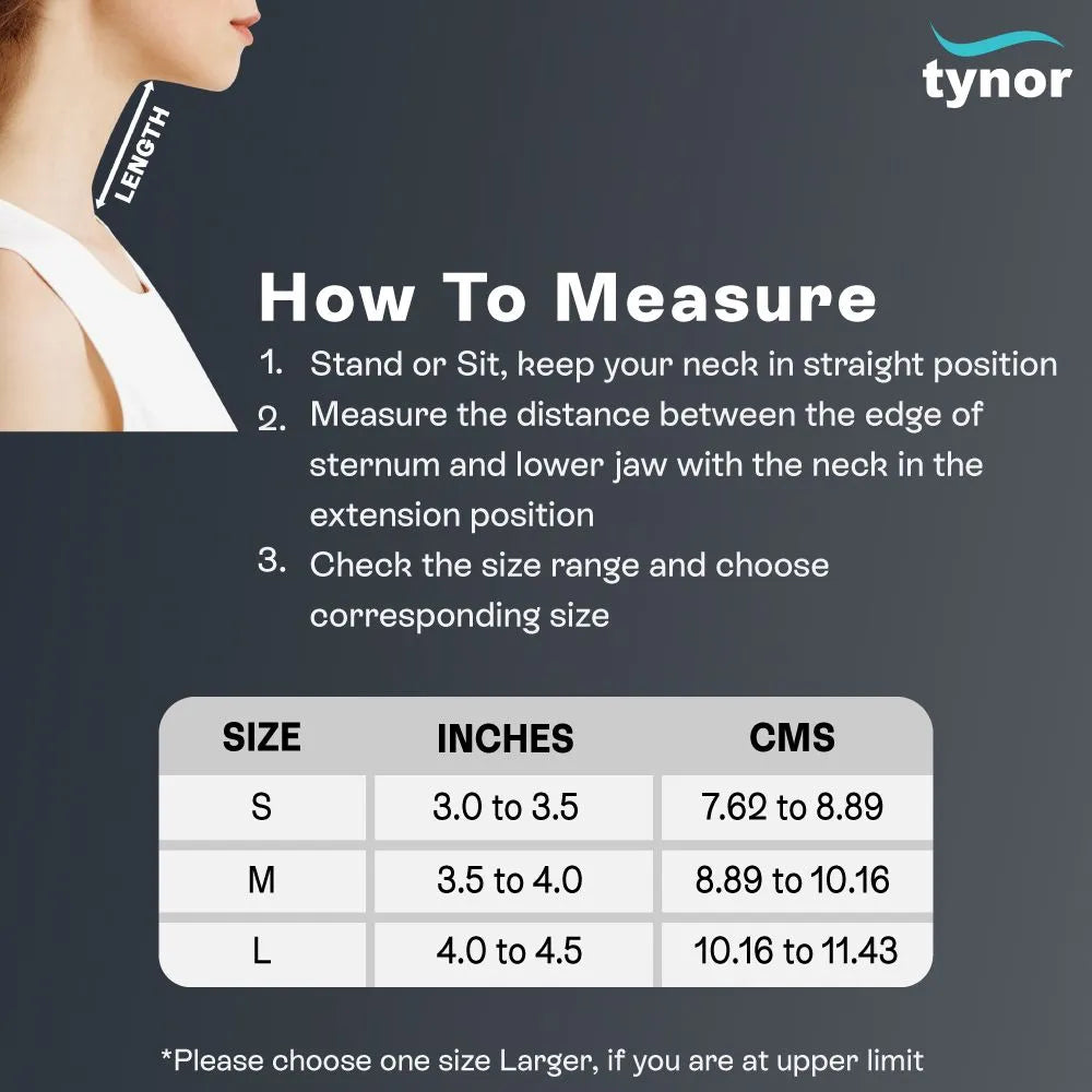 Tynor Cure Cervical Collar Soft- B 07