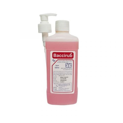 BACCIRUB Handrub Sanitizer 500ml (Pack of 3 )