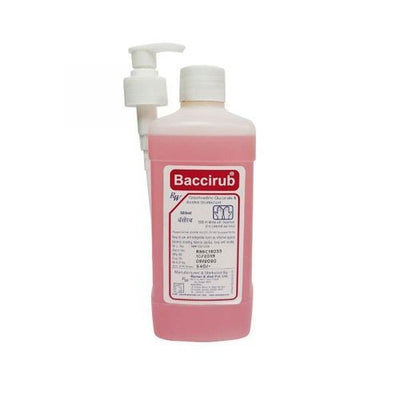 BACCIRUB Handrub Sanitizer 500ml (Pack of 3 )