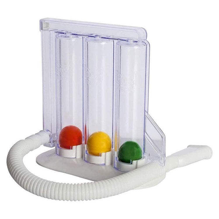 Point of Care 3 Ball Lung Respiratory Exerciser Spirometer LS-01