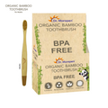 Dr. Morepen Organic Bamboo Toothbrush – For Adults | Eco-Friendly & BPA-Free
