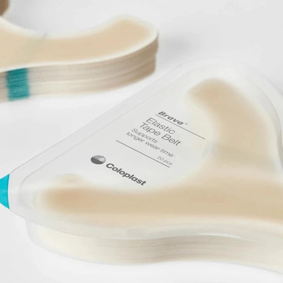 Coloplast 12072 Brava Elastic Barrier Tape (White And Brown)