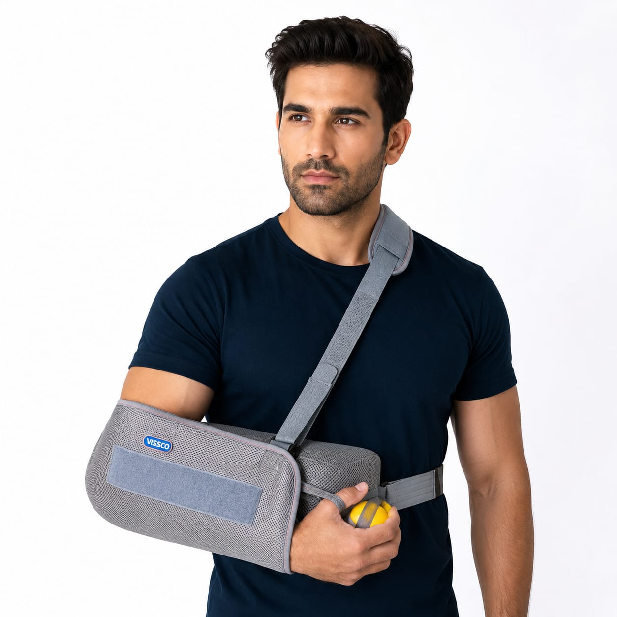 VISSCO Shoulder Abduction Support 0815 – with Pillow & Foam Ball | Shoulder Immobilizer