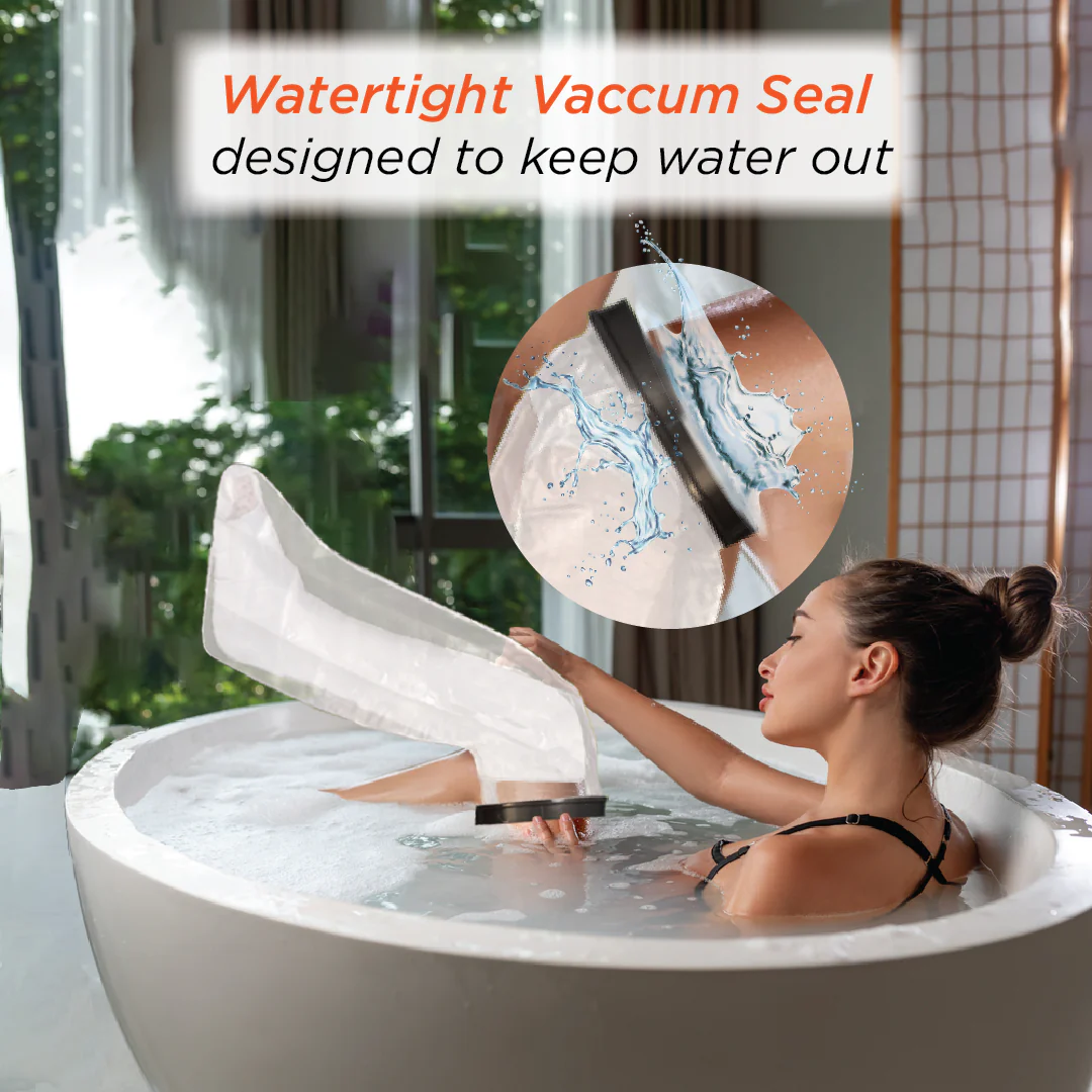 Vissco Cast Cover – Leg (Ankle to Thigh) PC 0830 | Waterproof Cast Protector for Shower & Injury Care