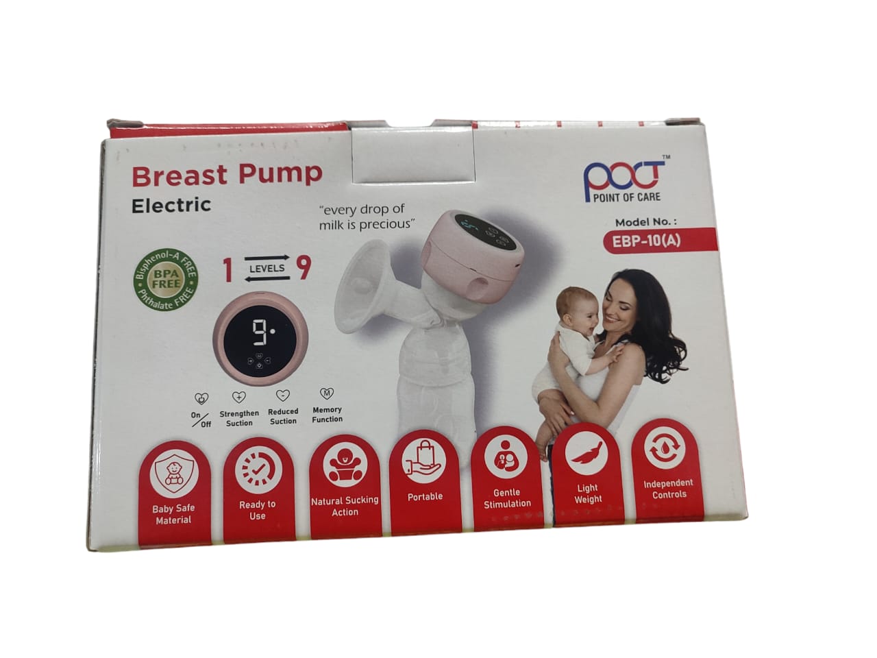 Poct (Point Of Care ) Electric Rechargeable Breast Pump EBP10 (A)