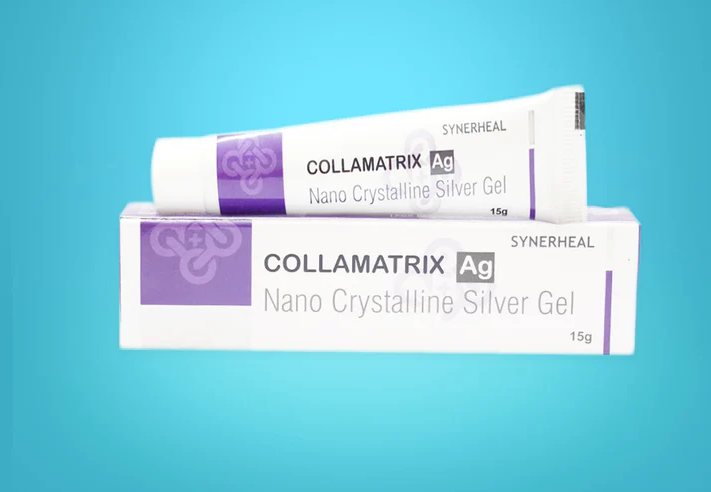 Collamatrix Ag Nano Crystalline Silver Gel  15GM (2 Unit)