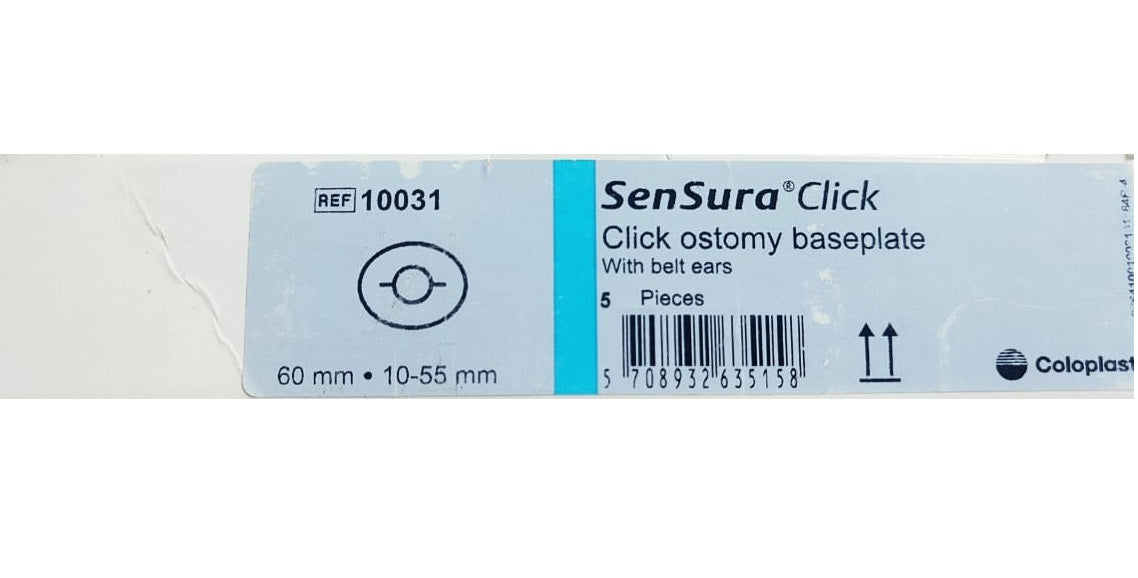 Coloplast Sensura Click Onstomy Baseplate 60mm (10-55mm) 10031