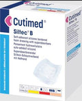 Cutimed Siltec B Self-Adherent bordered Foam Dressing 73284 (12.5 X 12.5cm) 2 Pcs