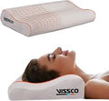 Vissco Cervical Pillow – Orthopedic Neck Support for Pain Relief & Comfortable Sleep 0325