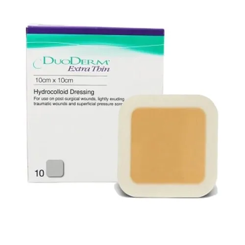 Duo Derm Extra Thin Dresssing 4Inch X 4Inch / 10cm X 10cm