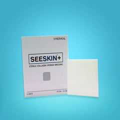 SEESKIN PLUS – STERILE COLLAGEN SPONGE DRESSING 10 X 10 CM