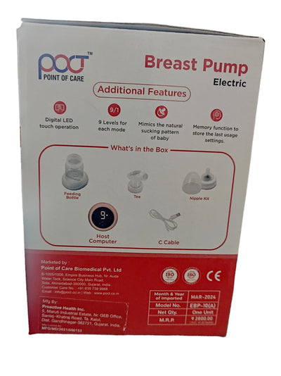 Poct (Point Of Care ) Electric Rechargeable Breast Pump EBP10 (A)