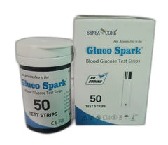 Gluco Spark Glucose Test Strips 50