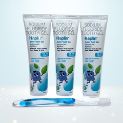 STIM Junior Hoplin Tooth Gel | 10-15 Years | with Free Toothbrush
