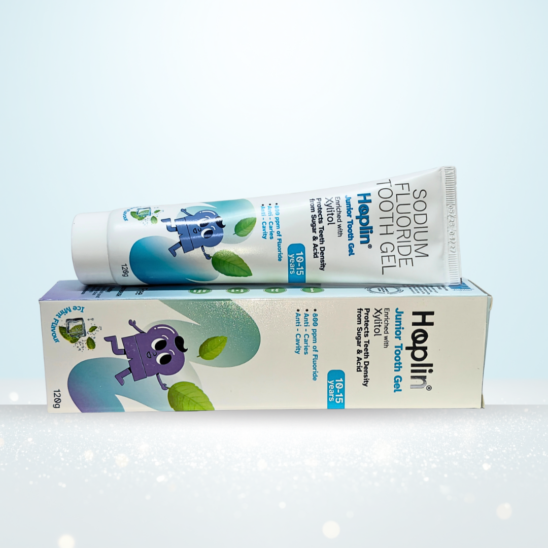 STIM Junior Hoplin Tooth Gel | 10-15 Years | with Free Toothbrush