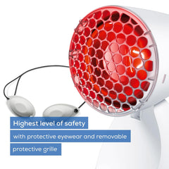 Beurer IL 11 Infrared Lamp | Soothing Heat Therapy for Muscle Pain, Colds &amp; Tension | German Engineering Infrared Light for Home Use