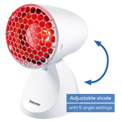 Beurer IL 11 Infrared Lamp | Soothing Heat Therapy for Muscle Pain, Colds &amp; Tension | German Engineering Infrared Light for Home Use