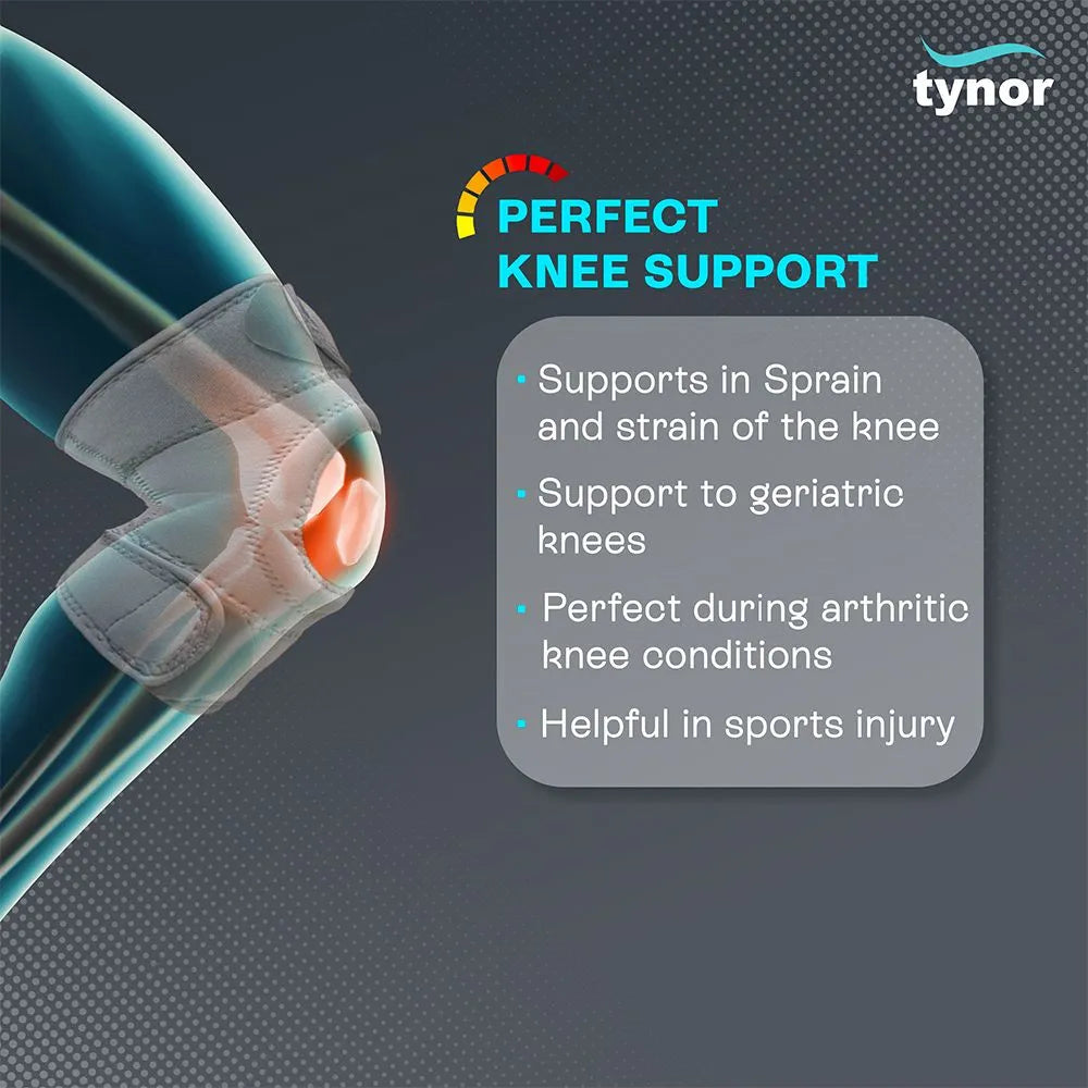 Tynor CURE Knee Support Sportif J 09 (Neoprene)