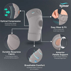 Tynor CURE Knee Support Sportif J 09 (Neoprene)