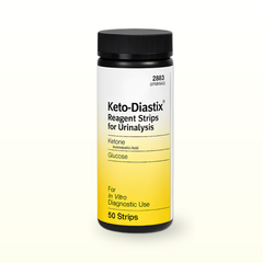 Keto-Diastix Reagent Strips for Urinalysis – 50 Test Strips