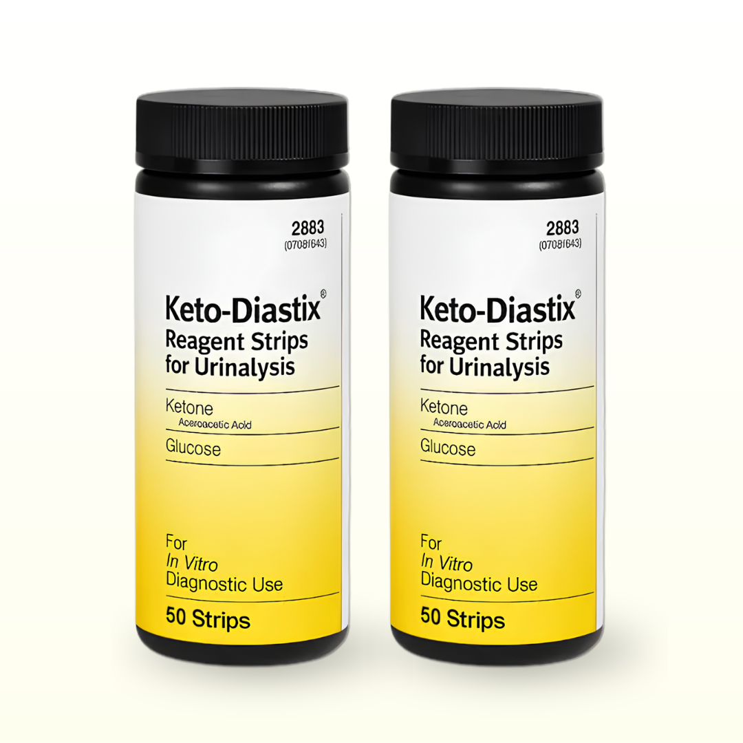 Keto-Diastix Reagent Strips for Urinalysis – 50 Test Strips