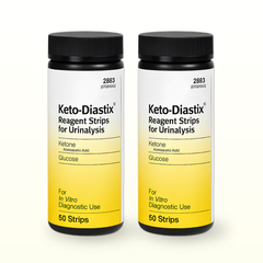 Keto-Diastix Reagent Strips for Urinalysis – 50 Test Strips