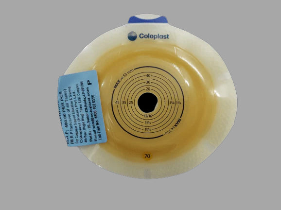 Coloplast 11041 SenSura Standard Wear Convex Light Base Plate (70mm)