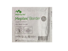 Mepilex Border Ag With Safetac Technology 10X10 CM (395300)