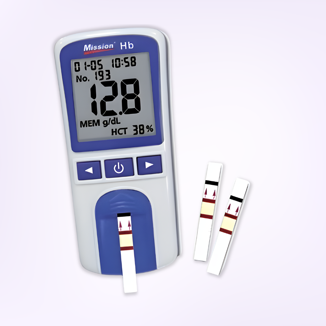 Mission Hb Meter | Hemoglobin Meter for HB Testing